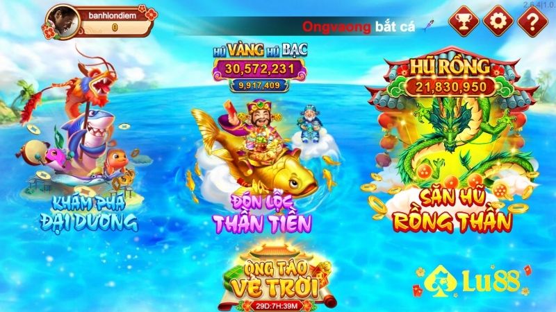 Bí quyết chơi bắn cá Lu88 hiệu quả