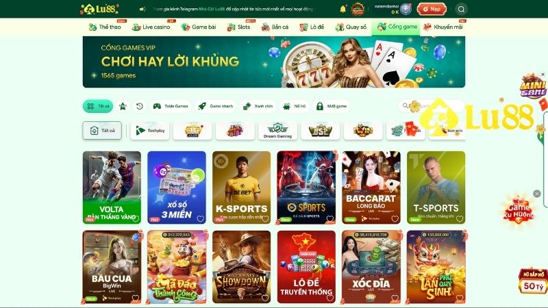 Những Tựa Game Đổi Thưởng Được Ưa Chuộng Nhất
